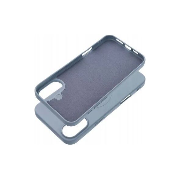 OEM Futerał SILICONE MAG COVER (big hole) kompatybilny z MagSafe do IPHONE 16 Plus jasny niebieski 14078989 5903396304002