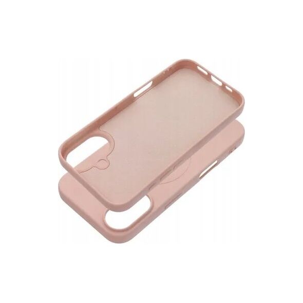OEM Futerał SILICONE MAG COVER (big hole) kompatybilny z MagSafe do IPHONE 16 różowy 14078990 5903396304019