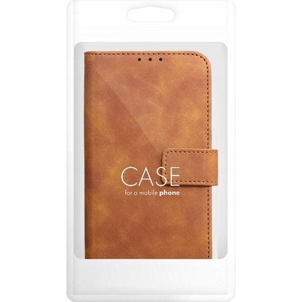 OEM Kabura TENDER Book do IPHONE 16 Pro brązowy 14079016 5903396308659