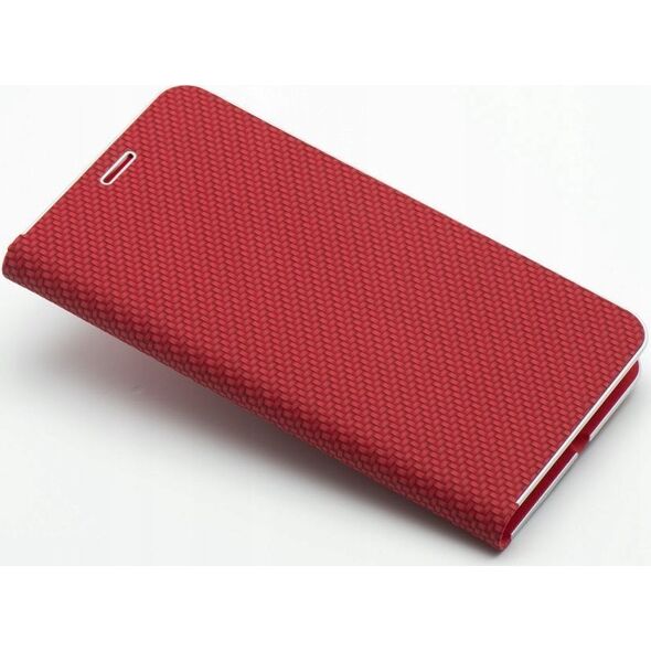 OEM Kabura LUNA Book Carbon do IPHONE 16 Pro czerwony 14079025 5903396308581