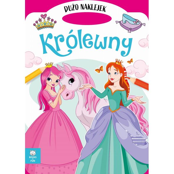 Books And Fun Książeczka Wykrojnik Królewny 14079364 9788382495676