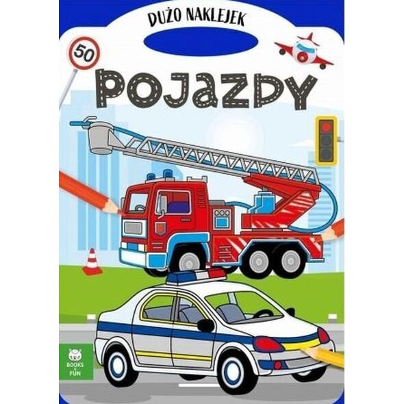 Books And Fun Książeczka Wykrojnik. Pojazdy 14079439 9788382495706
