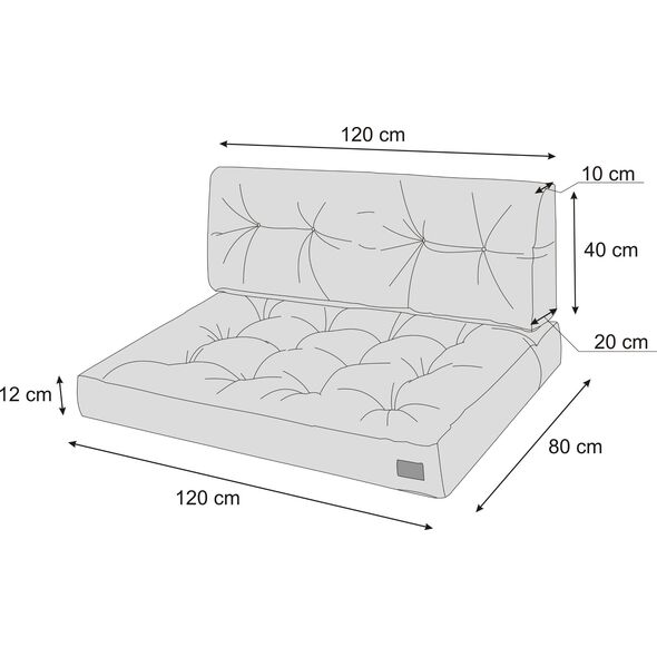 Hobbygarden PODUCHY LEO 1+1 GRANAT Z KWIATAMI I LI—ŹMI 14081810 5902414519954