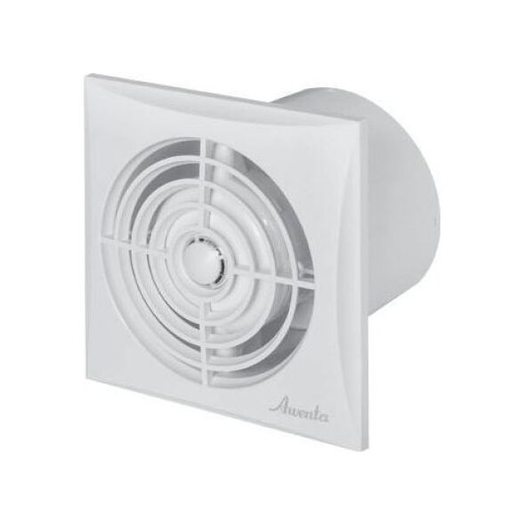 AWENTA Wentylator łazienkowy Awenta WZ125T Silence fi125mm 6W 145m3/h 230V z wyłącznikiem czasowym biały 14082115 5905033308329