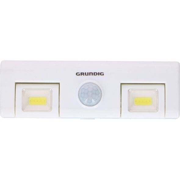 Lampka wtykowa do gniazdka Grundig Grundig - Podwójna lampka z czujnikiem ruchu, do kuchni, szafy, itp. 14082149 8711252147246