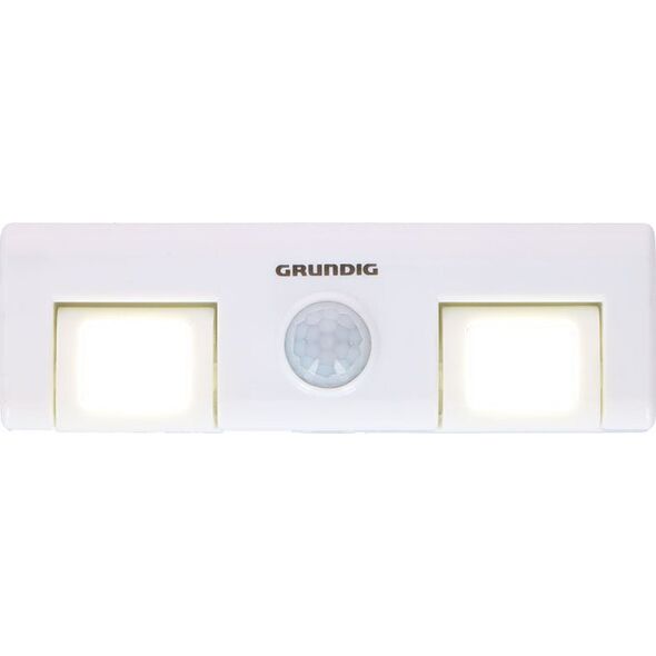 Lampka wtykowa do gniazdka Grundig Grundig - Podwójna lampka z czujnikiem ruchu, do kuchni, szafy, itp. 14082149 8711252147246