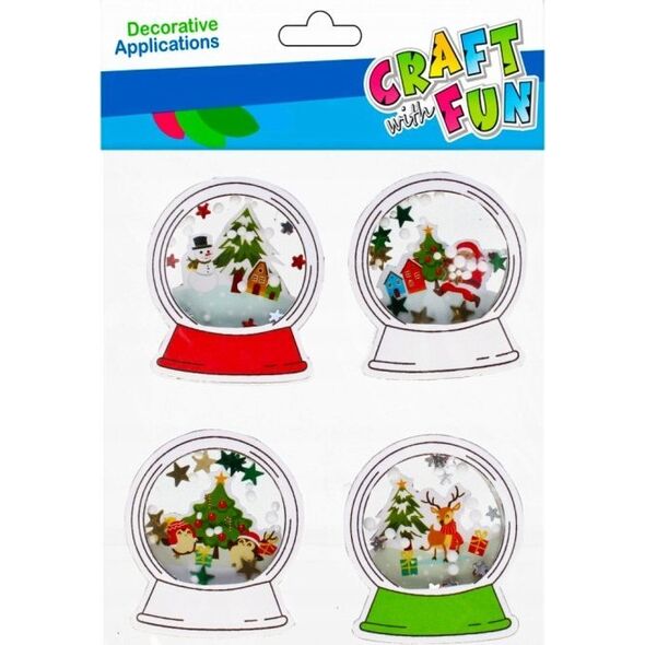 Craft with Fun OZDOBA BN EVA KULA SPRZYL 4SZT CF 12/144 14082656 5908275175605