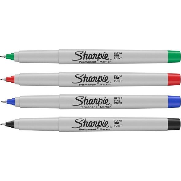 Sharpie Sharpie Faserschreiber Ultra Fine EF Schw/Blau/Rot/Grün 4er Blister 14082707 3501179858791