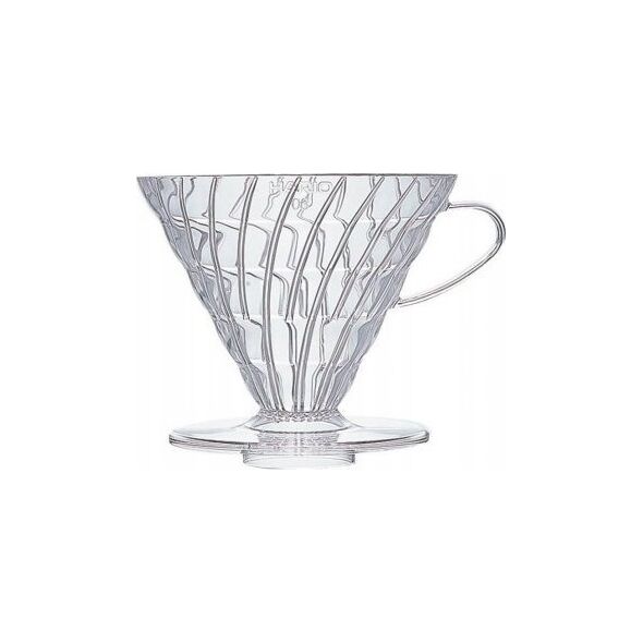 Hario Hario plastikowy Drip  V60-01 clear 14082862 4977642143319