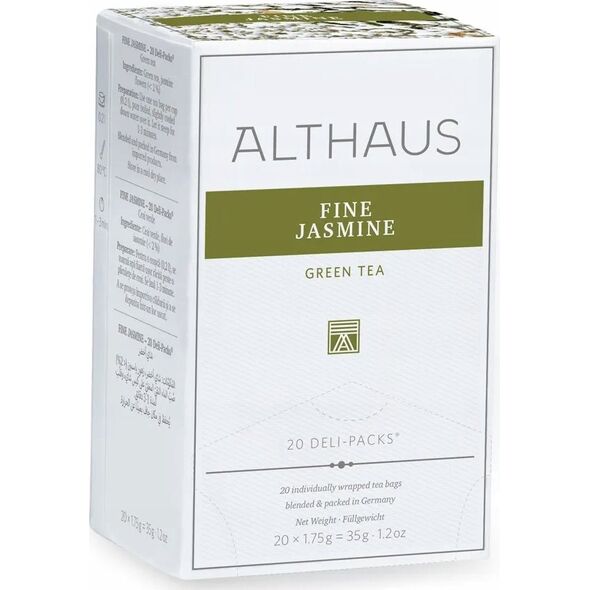 Althaus Althaus - Fine Jasmine Deli  Pack - Herbata 20 saszetek 14082867 4260312444800