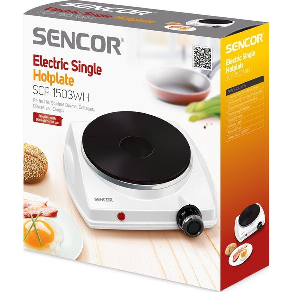 Sencor SCP 1503WH-EUE4 Single Hot Plate 14083984 8590669304790