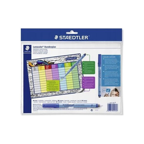 Staedtler STAEDTLER Lumocolor Stundenplan 14084629 4007817015797