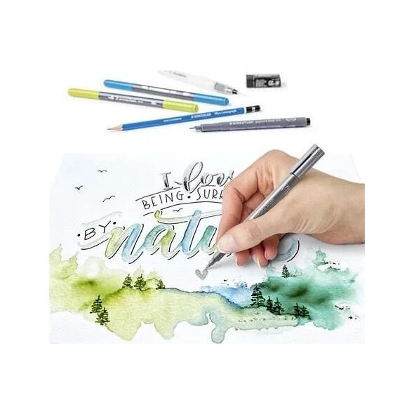 Staedtler STAEDTLER "Design Journey" Handlettering x Aquarell Set 14084701 4007817076811