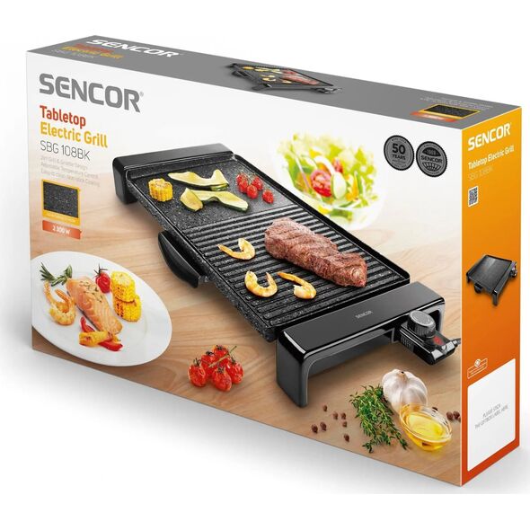 Grill elektryczny Sencor SBG 108BK 14087513 8590669313341
