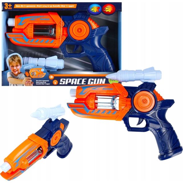 Mega Creative PISTOLET NA STRZAL B/O AKC 27X19X6 MC WB 48/96 14088820 5904335846720
