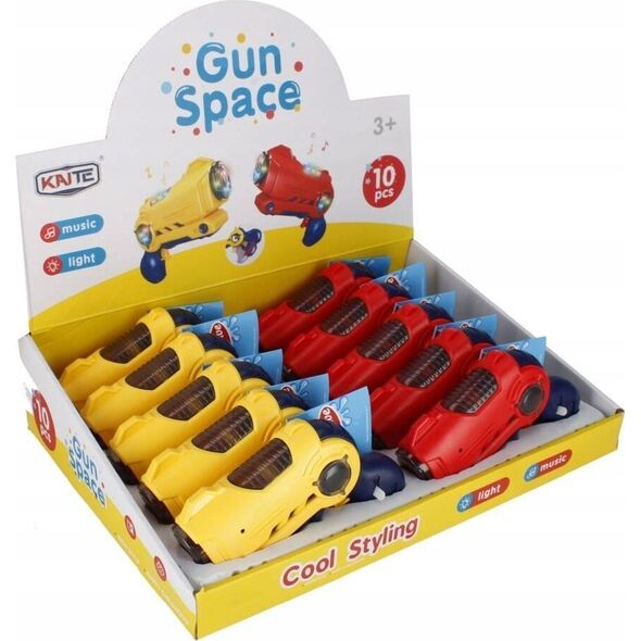 Mega Creative PISTOLET B/O 15CM MIX2 DISP 10/120 14088862 5904335850413