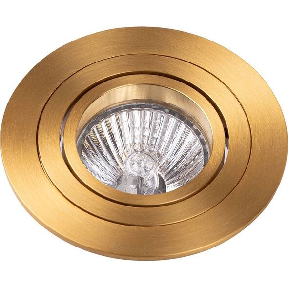 Azzardo Azzardo Caro AZ5424 oczko lampa wpuszczana downlight 1x50W GU10 miedziane 14088979 5901238454243