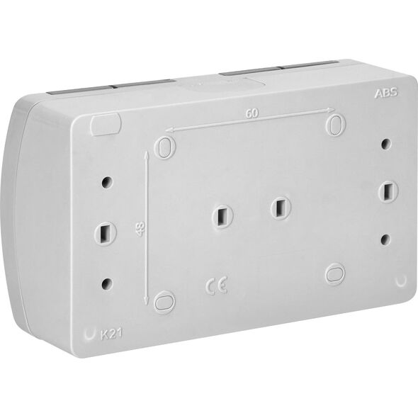 Orno ORNO GNIAZDO PODWÓJNE 2x2P+Z SCHUKO 14089016 5904988902286