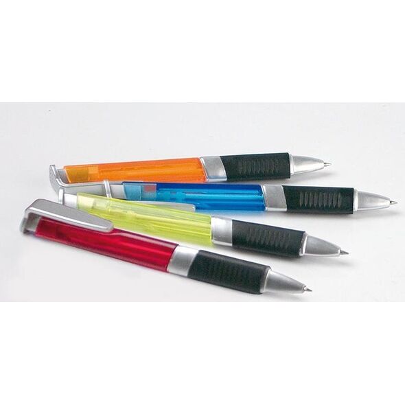 Topwrite Topwrite - Zestaw długopisów kulkowych z gumowym uchwytem niebieski 4 szt. 14089120 8711252798851