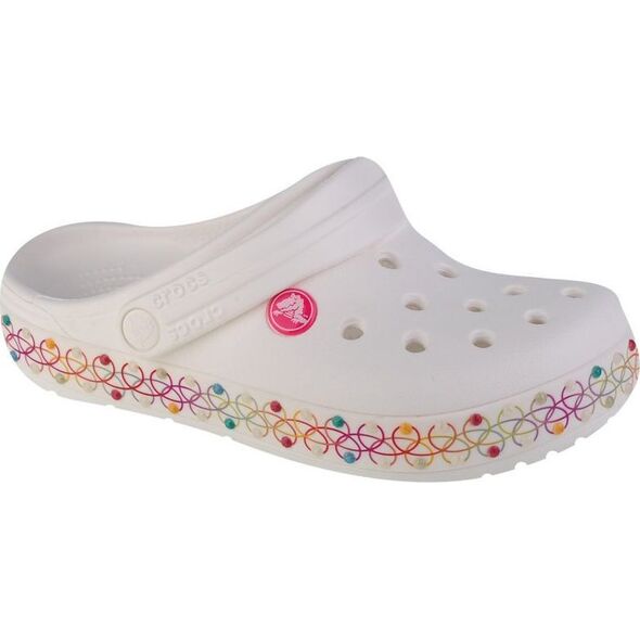 Crocs Crocs Crocband Stretch Necklace Kids Clog 208269-94S białe 33/34 14089585 196265242542