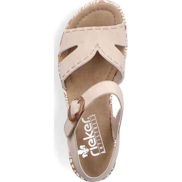 Rieker Rieker Sandals 67173-60 Beżowe 38 14090540 4060596545466