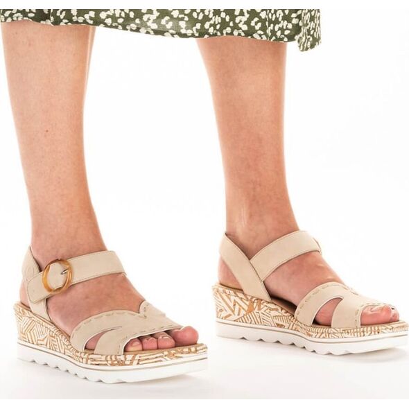Rieker Rieker Sandals 67173-60 Beżowe 38 14090540 4060596545466