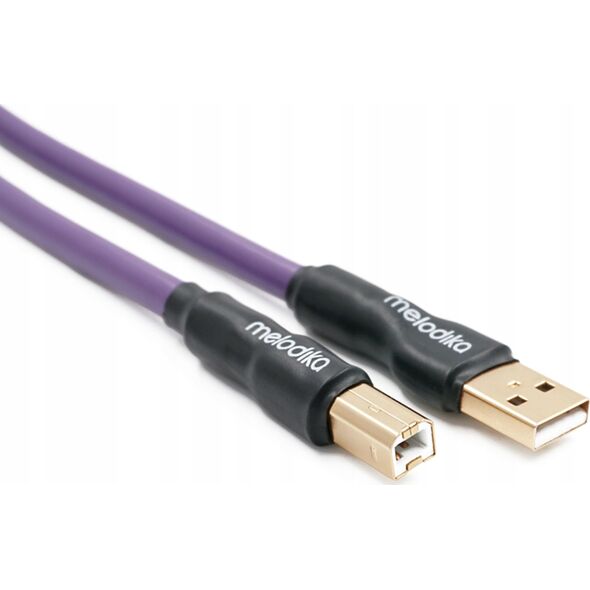 Melodika Melodika MDUAB50 Purple Kabel USB 2.0 typu A-B m.in. do DAC / urzÄdzeĹ medycznych / ploterĂłw - 5m 14090713 5907609009661
