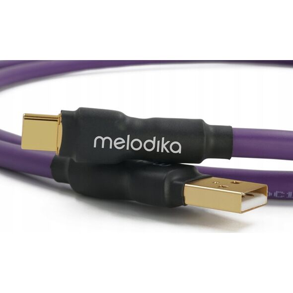 Melodika Melodika MDUAC30 Purple Kabel USB typu A-C m.in. do DAC / urzÄdzeĹ medycznych - 3m 14092666 5907609009791