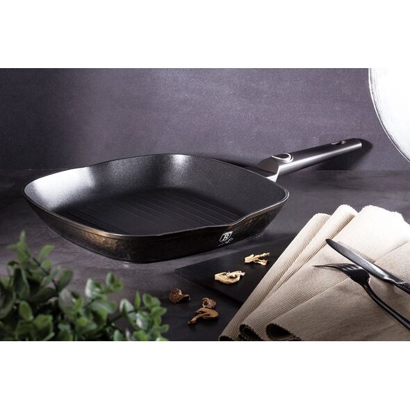 Patelnia Berlinger Haus PATELNIA GRILLOWA BERLINGER HAUS 28cm BH-6578 PRIMAL GLOSS 14093436 5999108414510