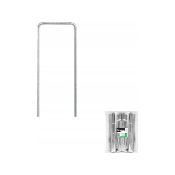 Bradas SZPILKA DO AGROTKANIN METALOWA 3cm x 20cm /50szt. 14093554 5907544438977