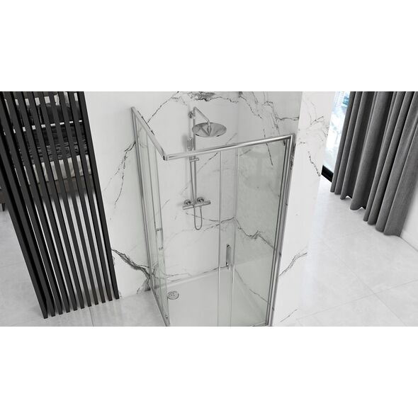 Alkotest REA-K1889 / REA / PUNTO / KABINA CHROM 80X100 / 14095606 5902557362776