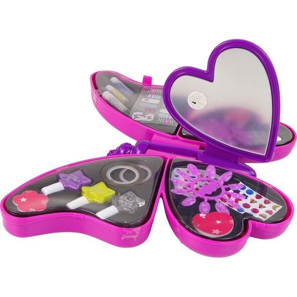 LeanToys Zestaw Piękności Do Malowania Paznokci Motyl LEAN Toys 14100363 5905323214644