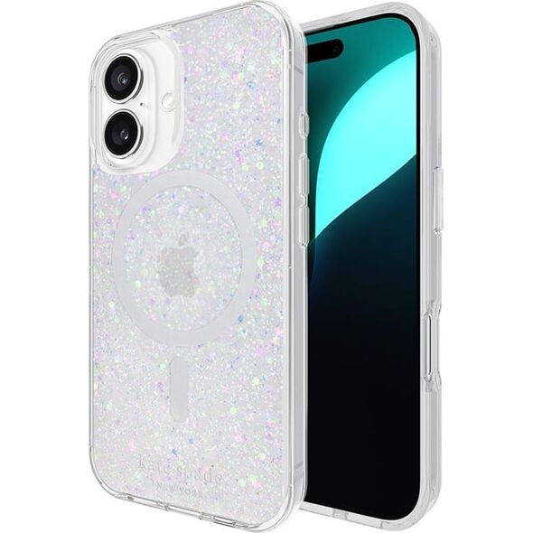 Kate Spade New York Kate Spade New York Protective MagSafe - Etui iPhone 16 (Chunky Glitter) 14103218 840171742817