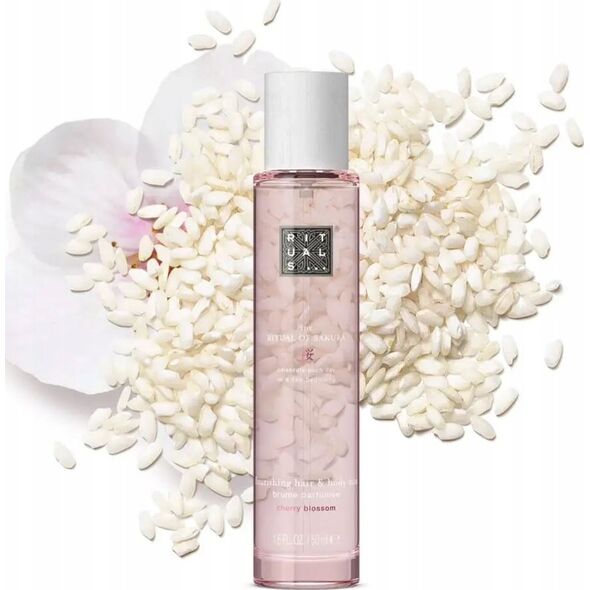 Alkotest RITUALS_The Ritual of Sakura mgiełka do włosów i ciała ‌Wiśnia i Mleko 50ml 14104255 8719134180459