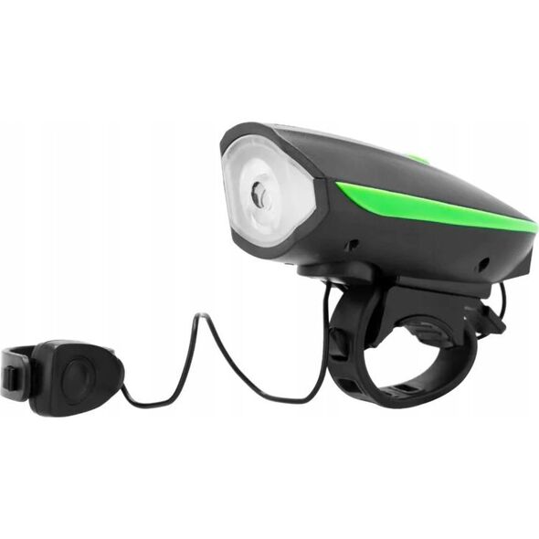 Alkotest Lampka rowerowa z klaksonem Spokey RAINI 14104362 5905339427144