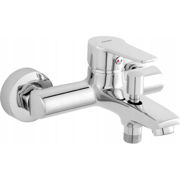 Bateria wannowa Ferro BTR1 / FERRO / RITTO / BATERIA WANNOWA, ŚCIENNA BEZ ZEST. NATRYSKOWEGO, CHROM / 14104659 5903738254231