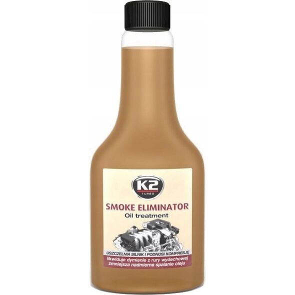 K2 K2 USZCZELNIA SILNIK I PODNOSI KOMPRESJĘ. SMOKE ELIMINATOR 355ML 14104821 5906534007889