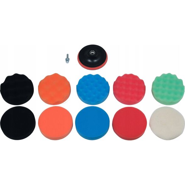 Yato YATO ZESTAW DO POLEROWANIA 125mm, M14, 12szt. 14104876 5906083092497