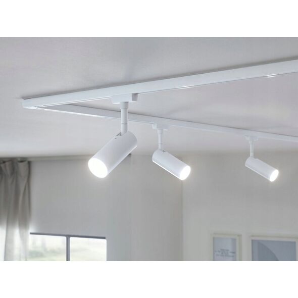 Paulmann Reflektor na szynoprzewód URail TUBO LED 3-STEP DIM 4W 170lm 4000K 230V biały RAL9003 / metal 14104940 4000870948903