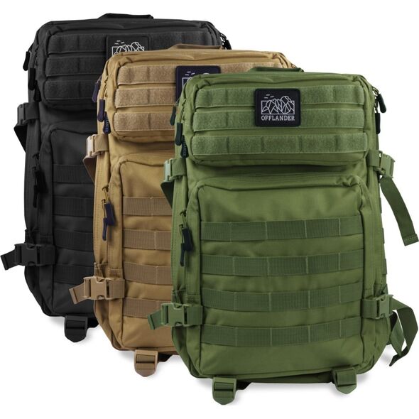 Plecak turystyczny Offlander Plecak turystyczny Survival 43l zielony Offlander 14113210 5903733008624