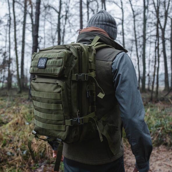 Plecak turystyczny Offlander Plecak turystyczny Survival 43l zielony Offlander 14113210 5903733008624