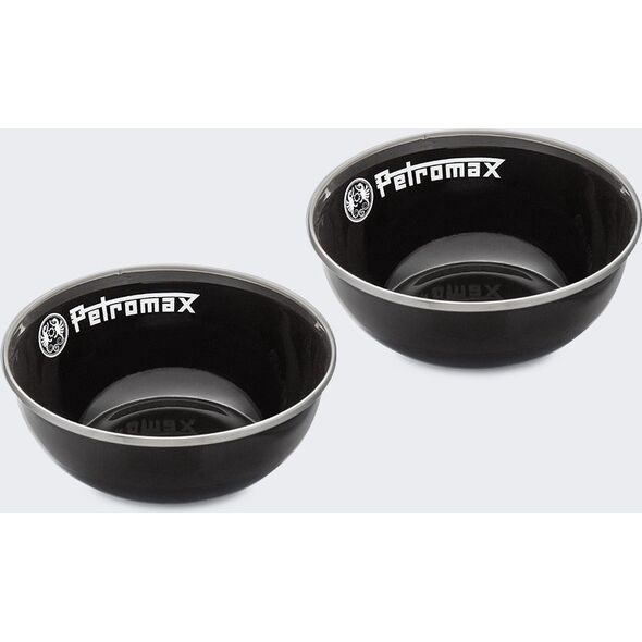 Petromax Miski Emaliowane Petromax 160 ml 2 Szt BLACK 14115133 4250435731222