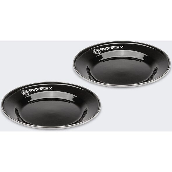 Petromax Talerze Emaliowane Petromax 225 Cm 2 Szt BLACK 14115141 4250435730645