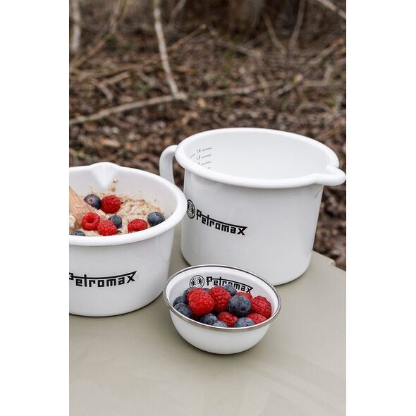 Petromax Emaliowany Garnek na Mleko Petromax 14 L WHITE 14115147 4250435790724