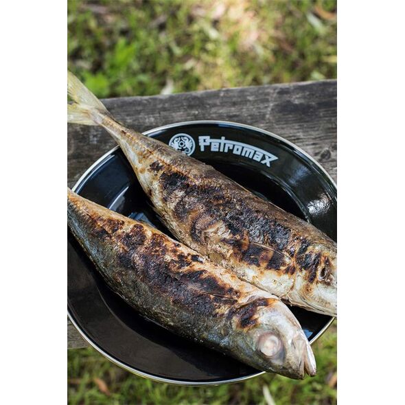 Petromax Talerze Emaliowane Petromax 18 Cm 2 Szt BLACK 14115157 4250435731161