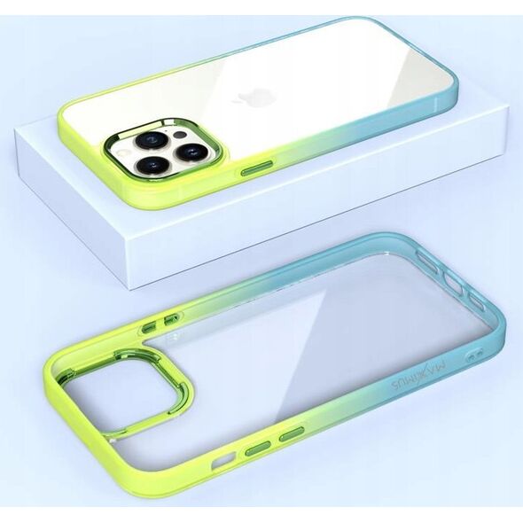 Maxximus MX RAINBOW IPHONE 11 PRO (5.8) LIME-BLUE / ZIELONO-NIEBIESKI 14115227 5901313078807