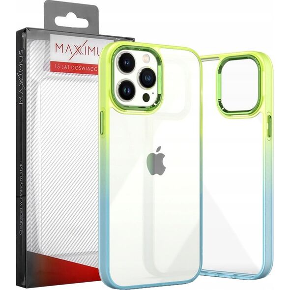 Maxximus MX RAINBOW IPHONE 11 PRO (5.8) LIME-BLUE / ZIELONO-NIEBIESKI 14115227 5901313078807
