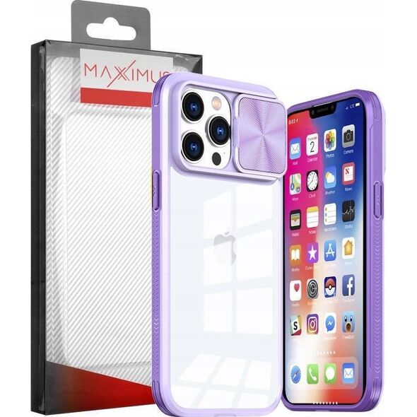 Maxximus MX CAMSLIDER IPHONE 11 PRO (5.8) PURPLE / FIOLETOWY 14115231 5901313078104