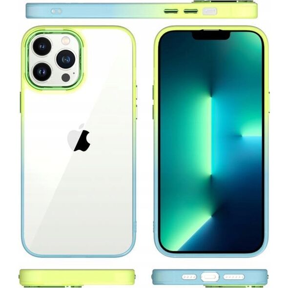 Maxximus MX RAINBOW IPHONE 14 PRO (6.1) LIME-BLUE / ZIELONO-NIEBIESKI 14115232 5901313079071