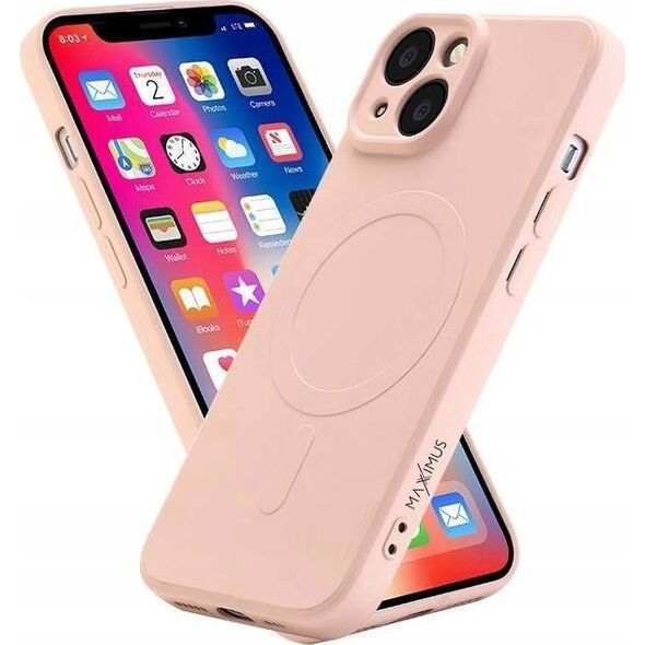Maxximus MX LIQUID ARMOUR IPHONE 15 PRO MAX (MagSafe) 6.7, PINK SAND / PUDROWY RÓŻ 14115239 5901313079811